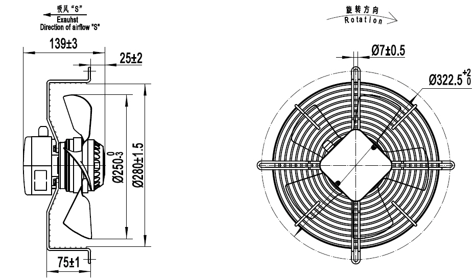 YWF.A4S-250S-5DIA00 220V 5060HZ чертёж.jpg YWF.A4S-250S-5DIA00 220V 5060HZ чертёж.jpg
