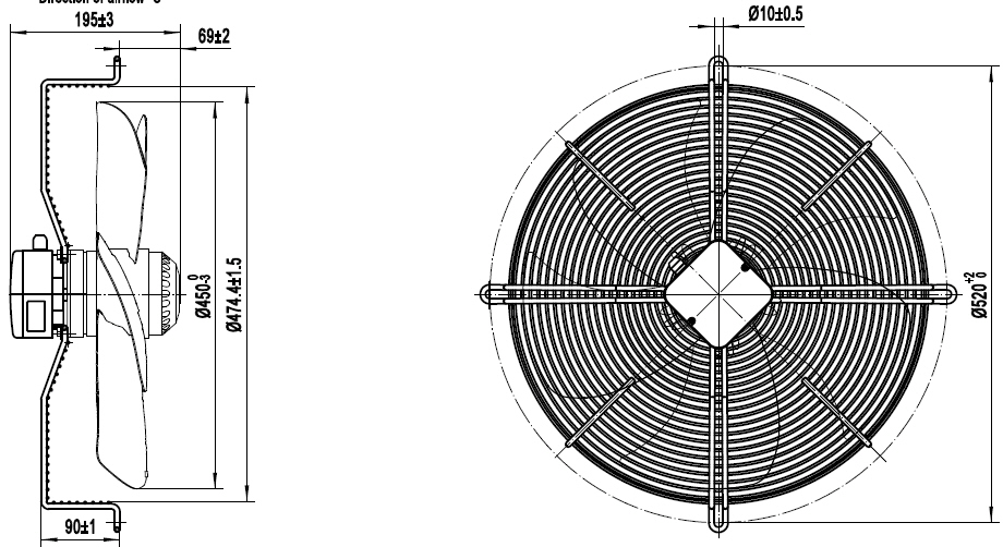 YWF.A6S-450S-5DIA00 220V 50 60HZ чертёж.jpg YWF.A6S-450S-5DIA00 220V 50 60HZ чертёж.jpg