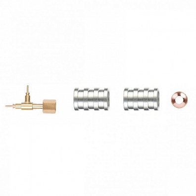 Тройник c боковой гайкой 1/4", 7/16"-20UNF (на трубку 2мм)